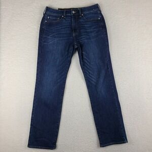 Abercrombie & Fitch Dark Blue Slim Straight Jeans